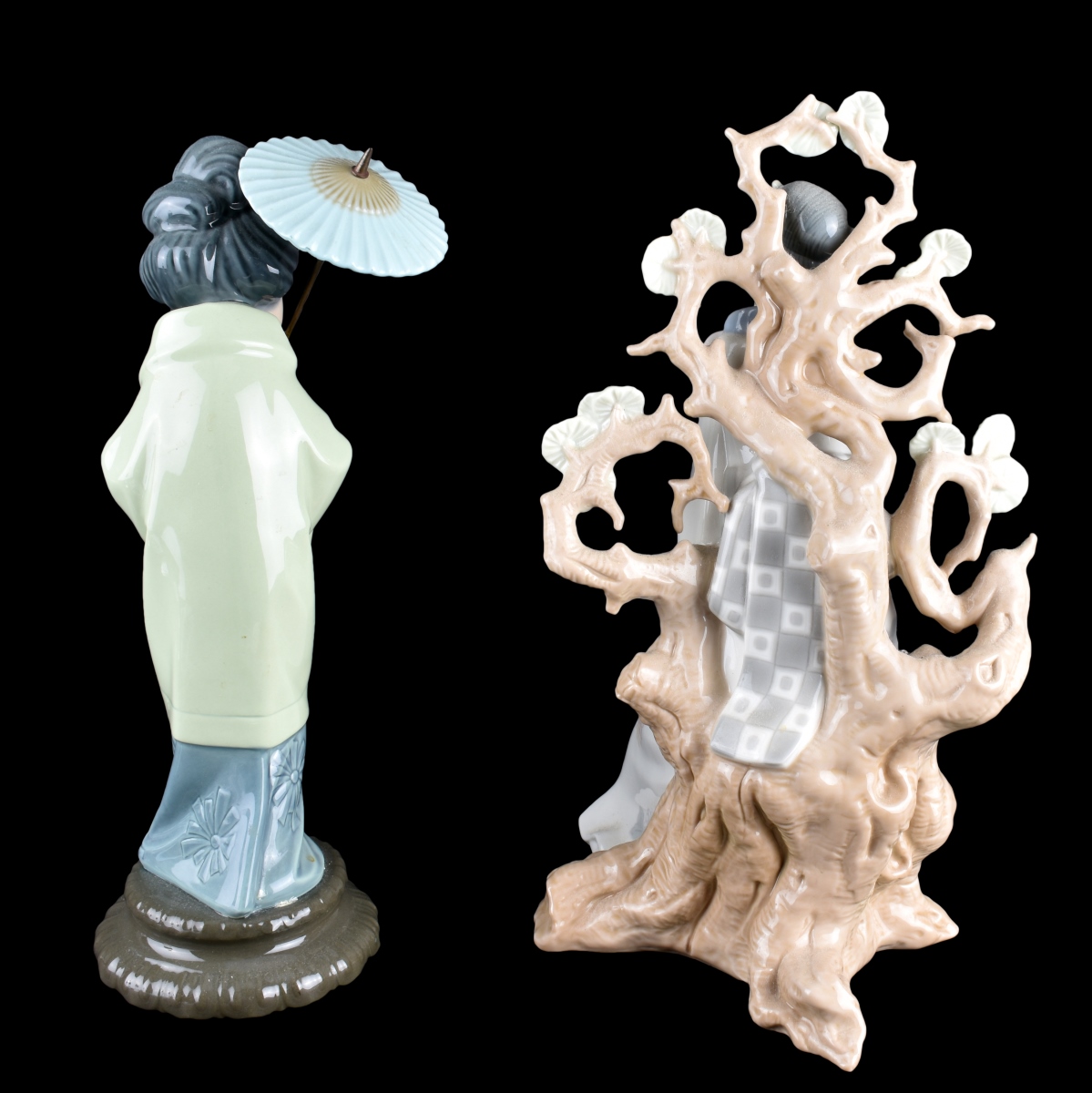 Grouping of Two (2) Lladro Porcelain Figurines