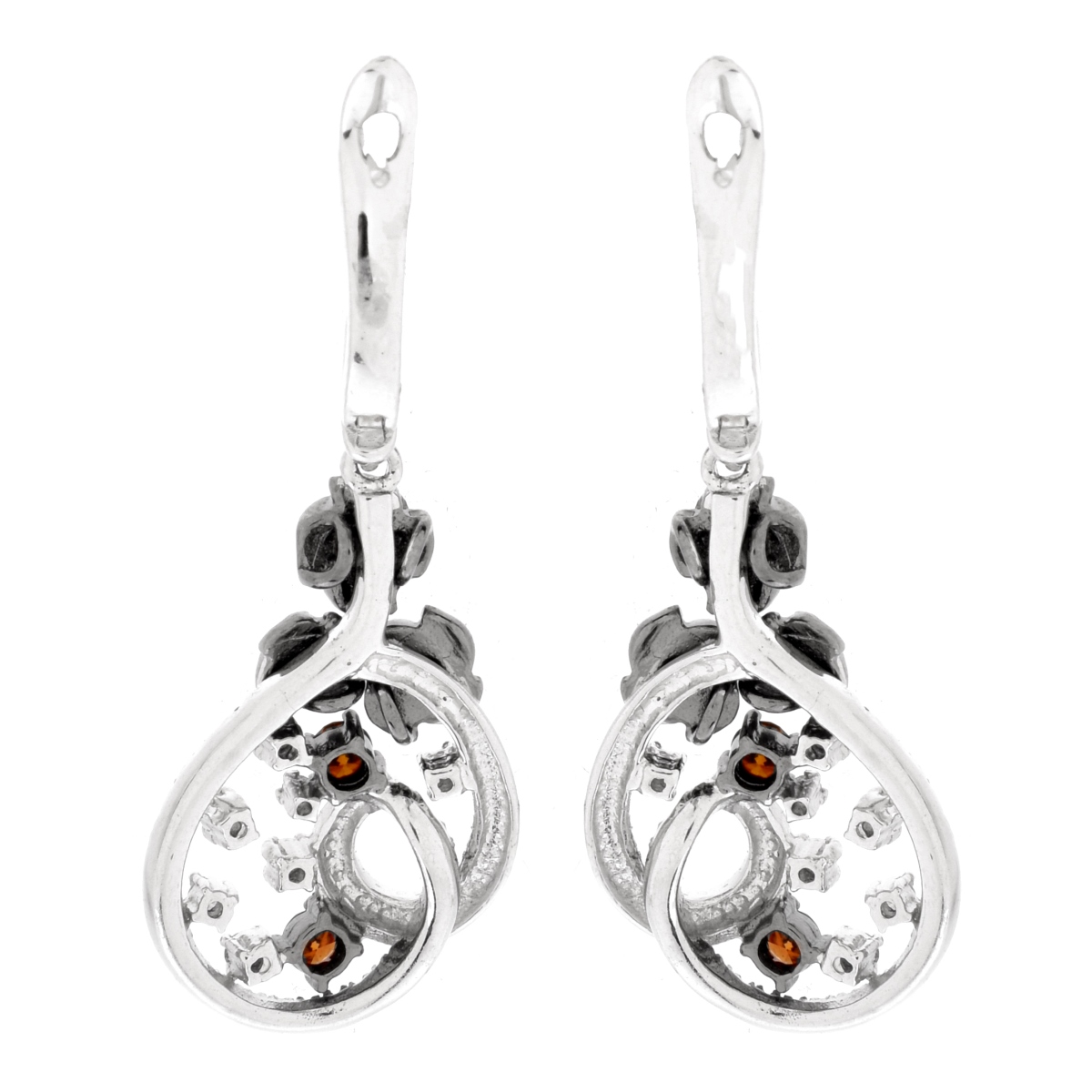 Diamond and 14K Earrings