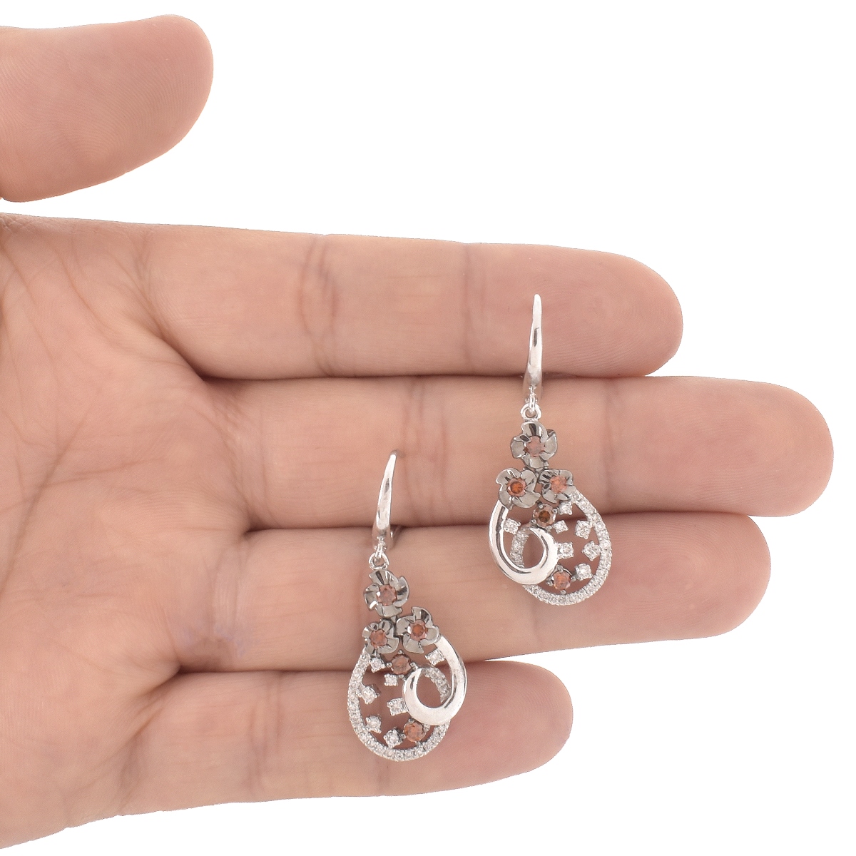 Diamond and 14K Earrings