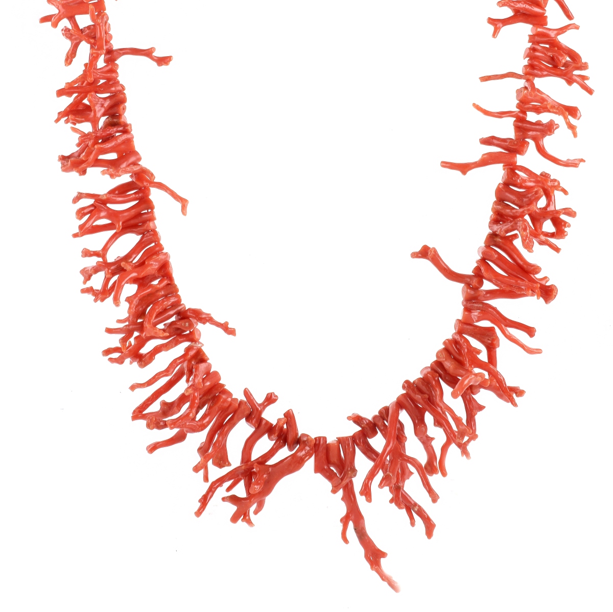 Vintage Branch Coral Necklace