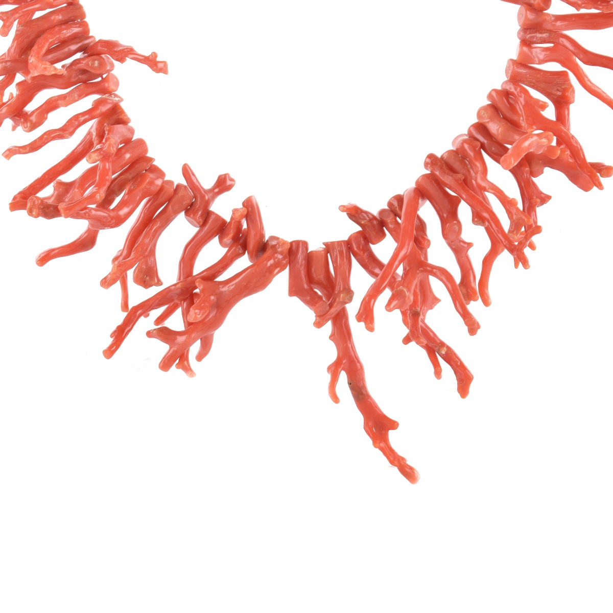 Vintage Branch Coral Necklace