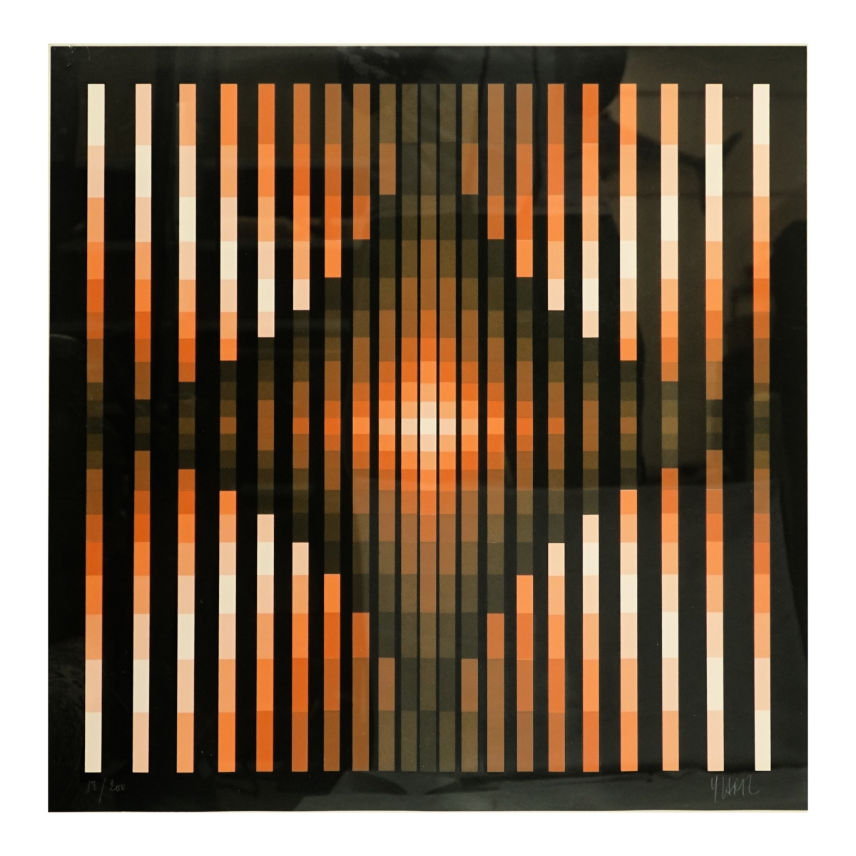 Yvaral (Jean-Pierre Vasarely) Color Silkscreen