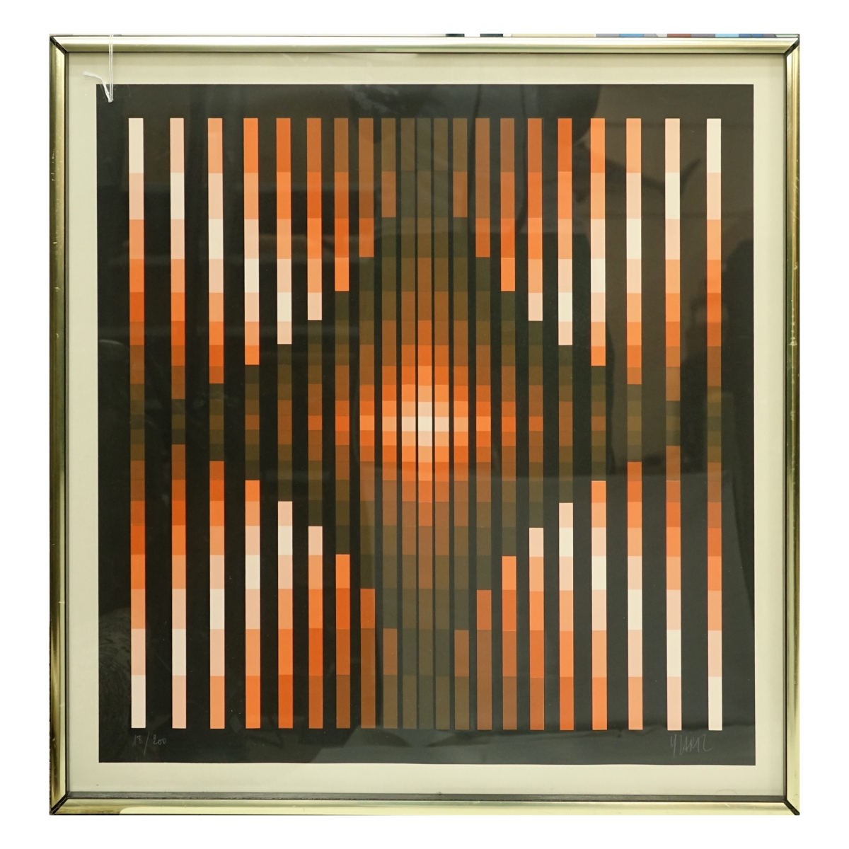 Yvaral (Jean-Pierre Vasarely) Color Silkscreen