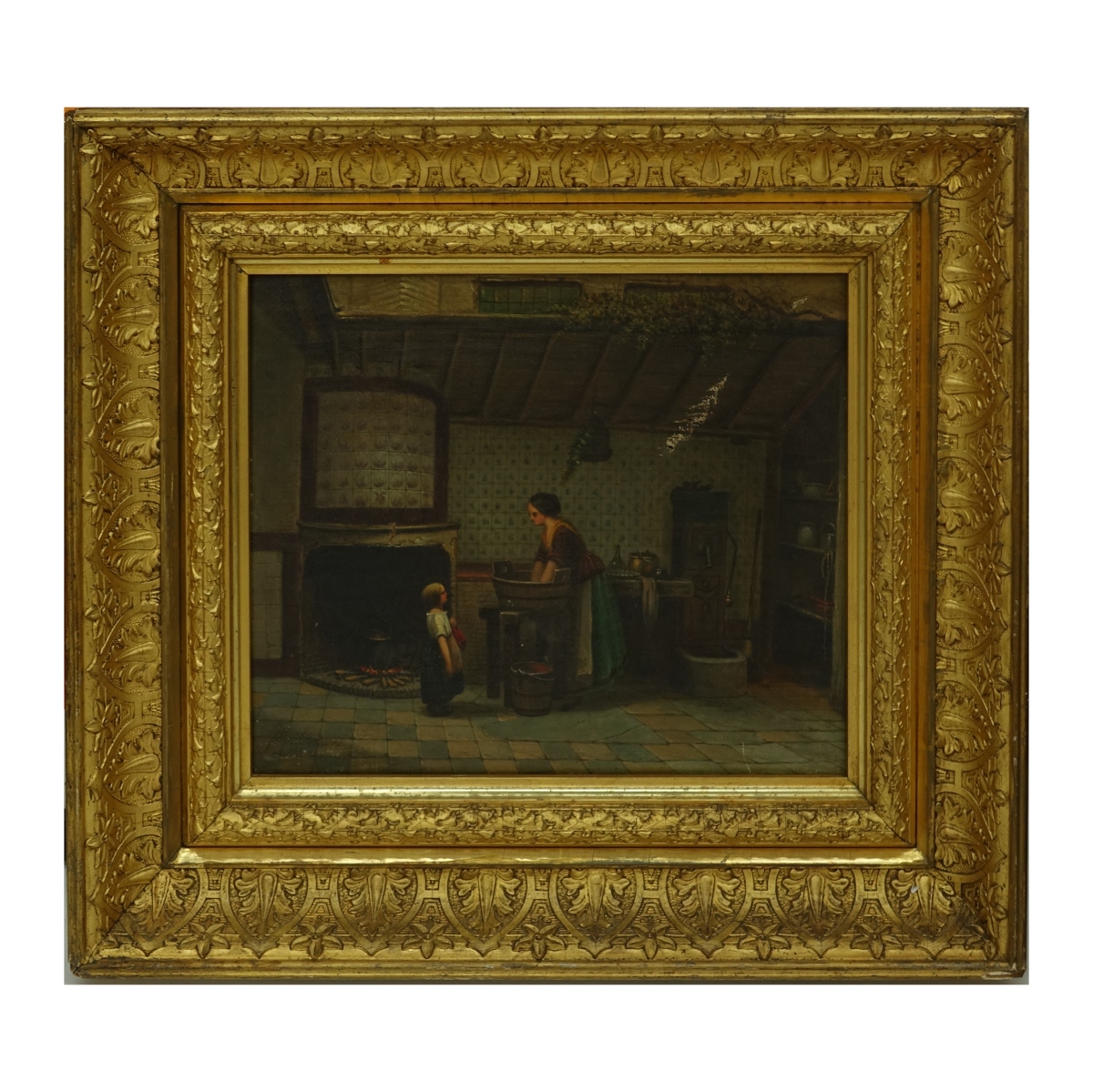 19 C Oil On Canvas