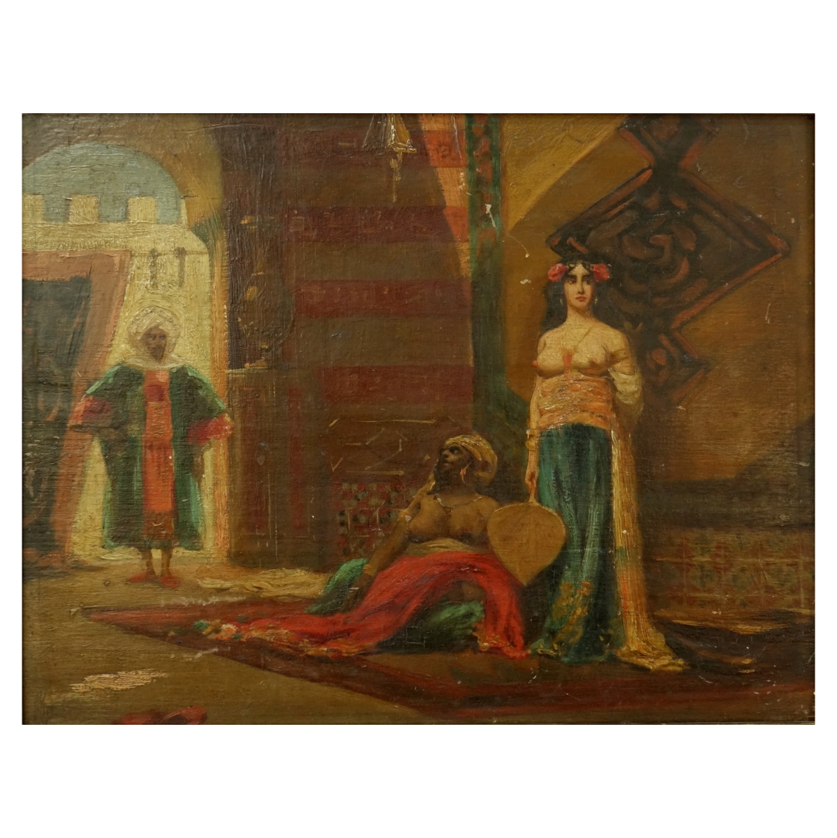 After: Jean Leone Gerome (1824-1904) Oil/Panel