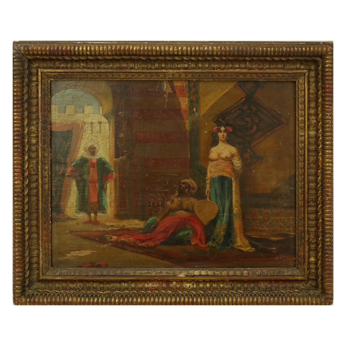 After: Jean Leone Gerome (1824-1904) Oil/Panel