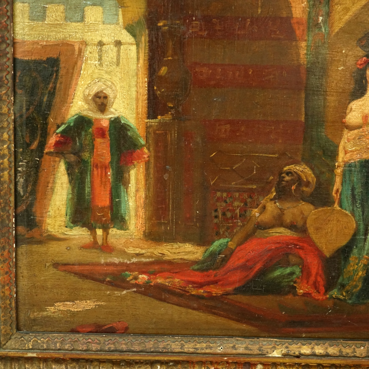 After: Jean Leone Gerome (1824-1904) Oil/Panel