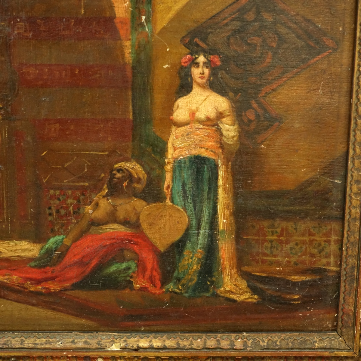 After: Jean Leone Gerome (1824-1904) Oil/Panel