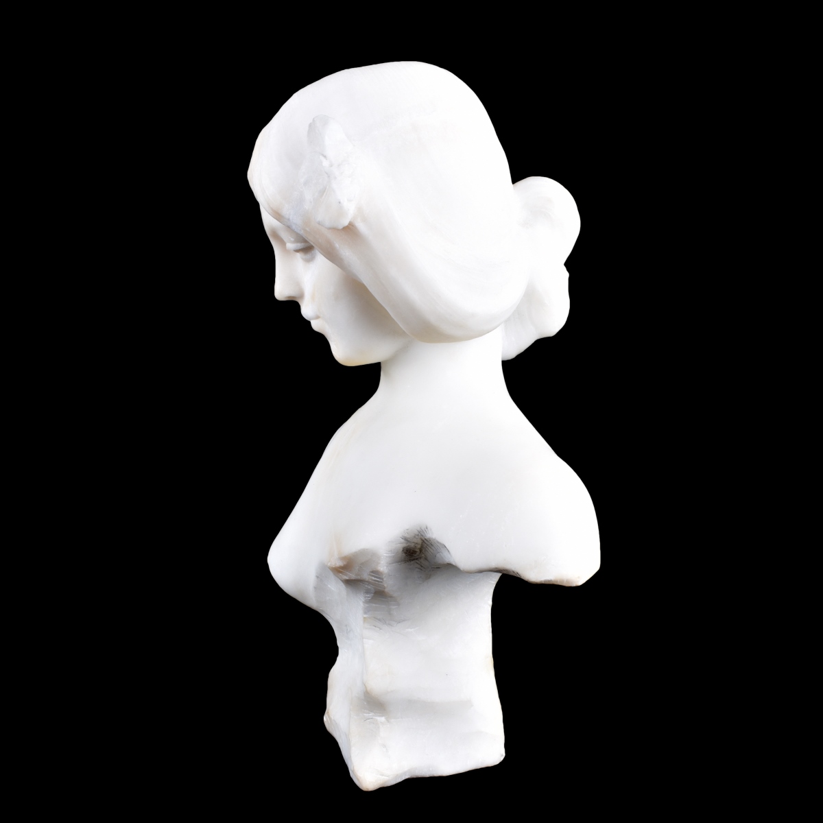 Carlo Pittaluga (19th/20th C.) Marble Sculpture