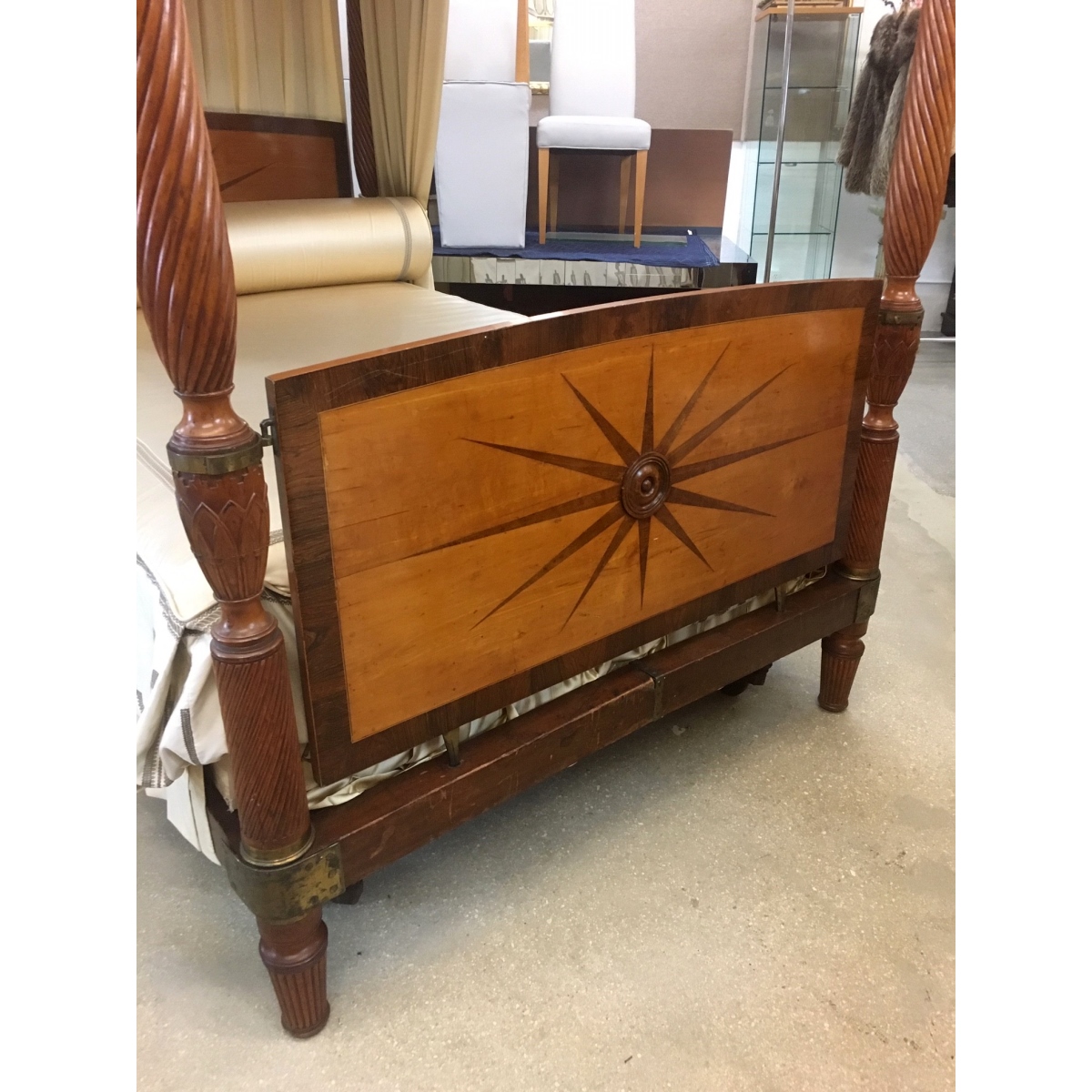 18/19th Century American Sheraton Tester Bed