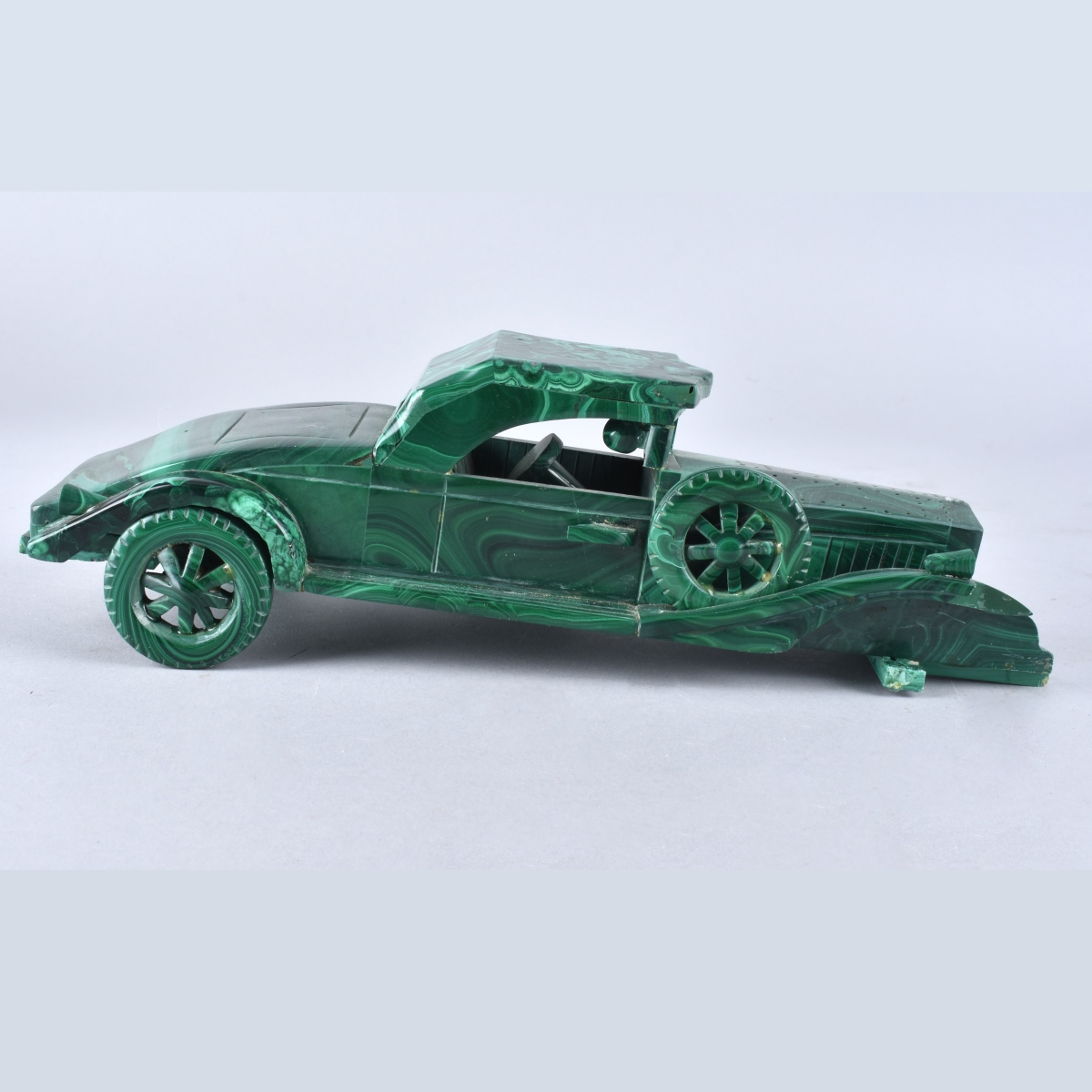 Vintage Malachite Car