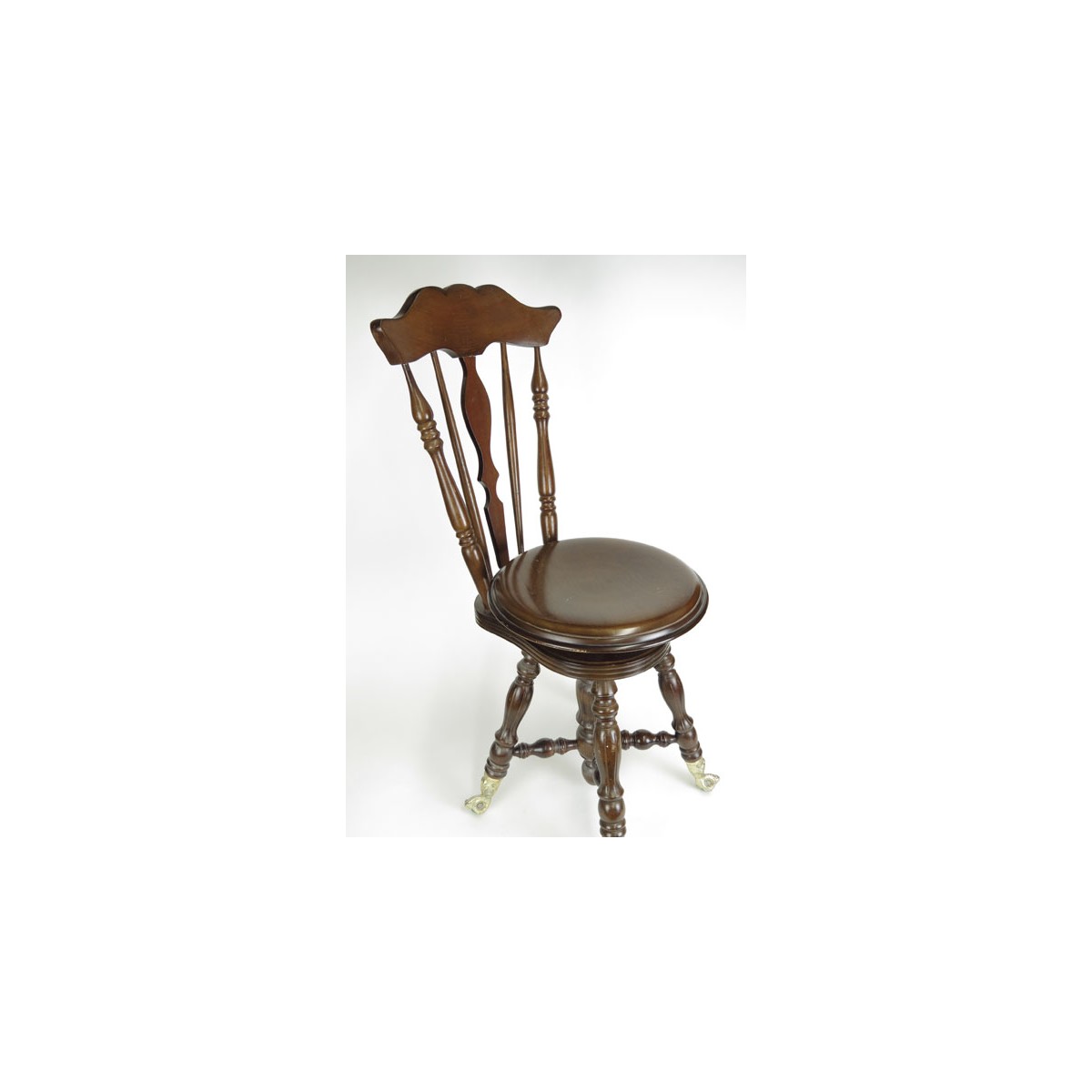 20th Century Victorian style Piano Chair with Revolving Seat and