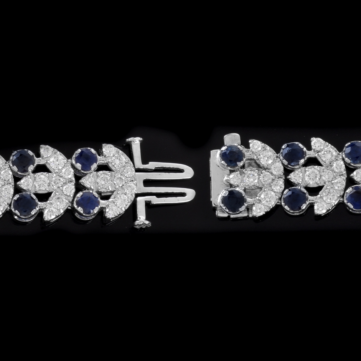 Sapphire, Diamond and 18K Bracelet