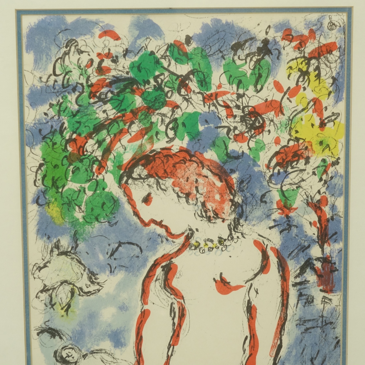 Marc Chagall (1887-1985) Color Lithograph