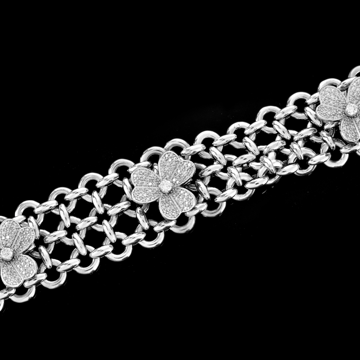 Diamond and 18K Bracelet