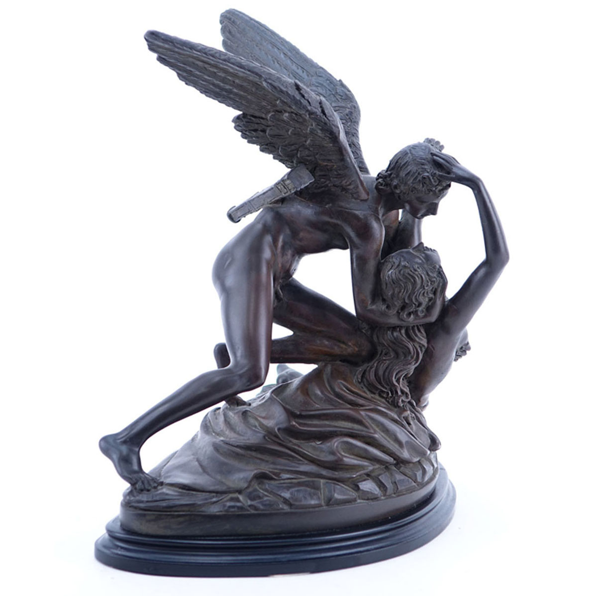 After: Antonio Canova "Amor en Psyche", Polychrome Composition Sc