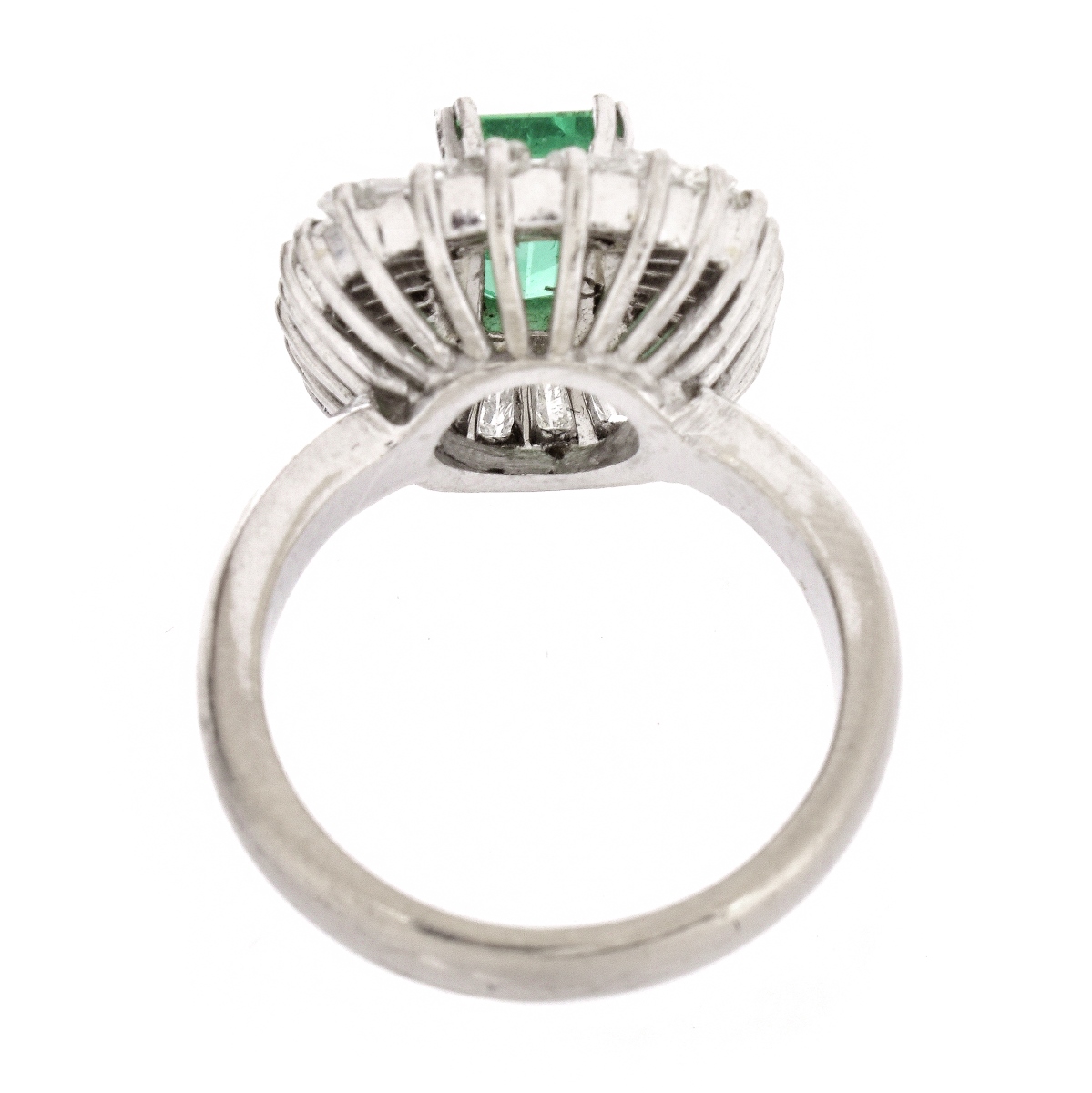 Emerald and Diamond Ring