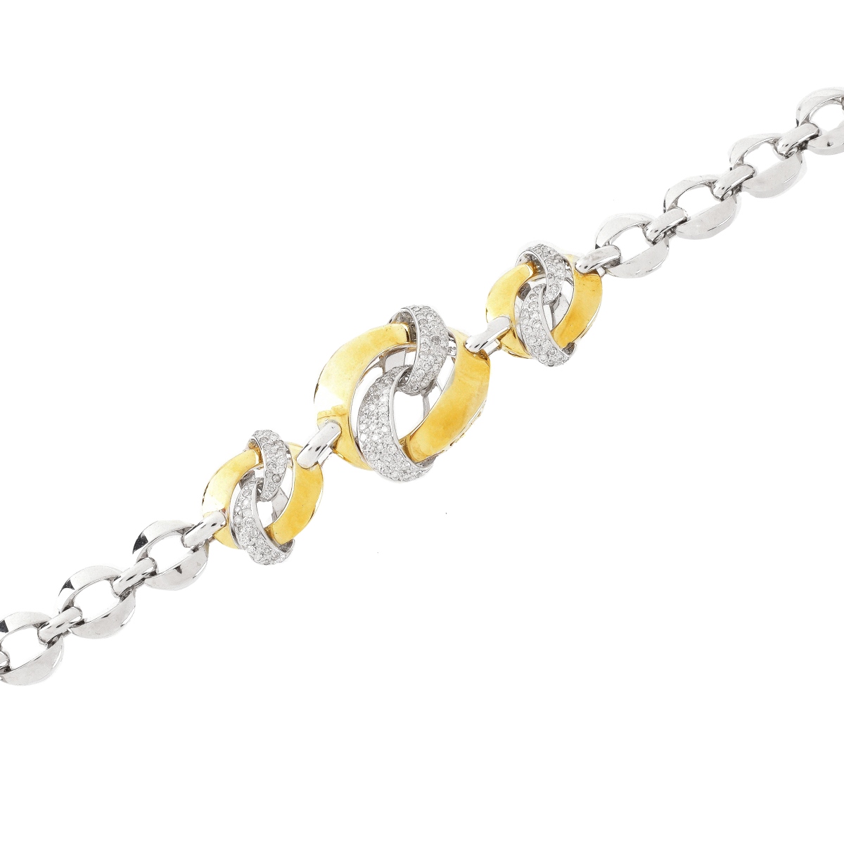 Diamond and 14K Bracelet