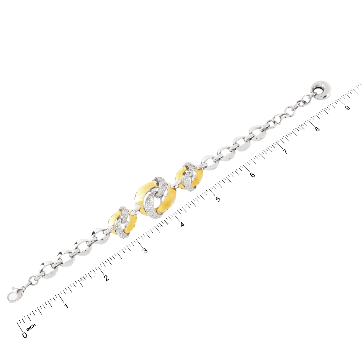 Diamond and 14K Bracelet