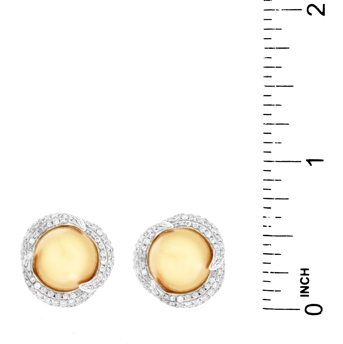 Pearl, Diamond and 18K Earrings