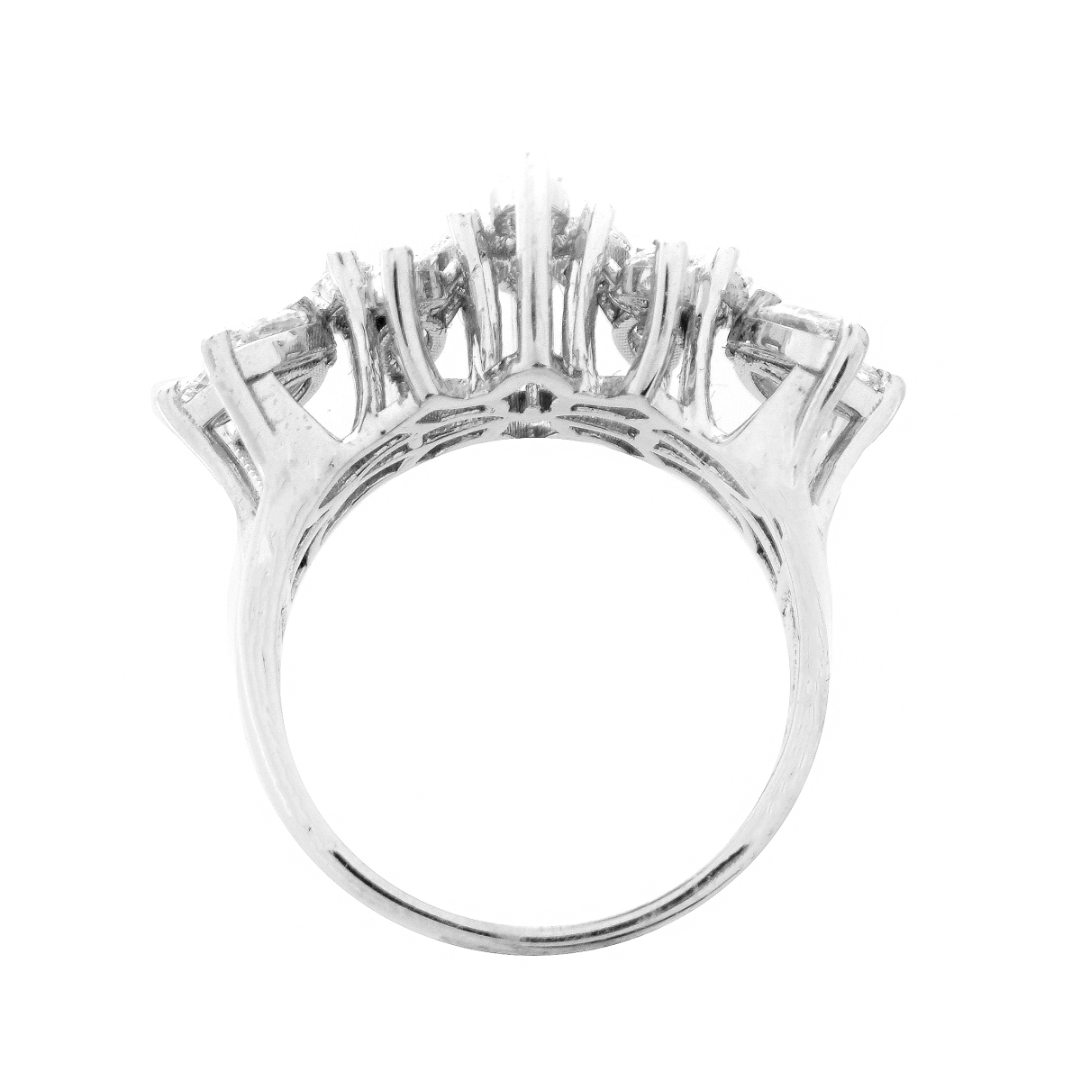 Diamond and 18K Ring