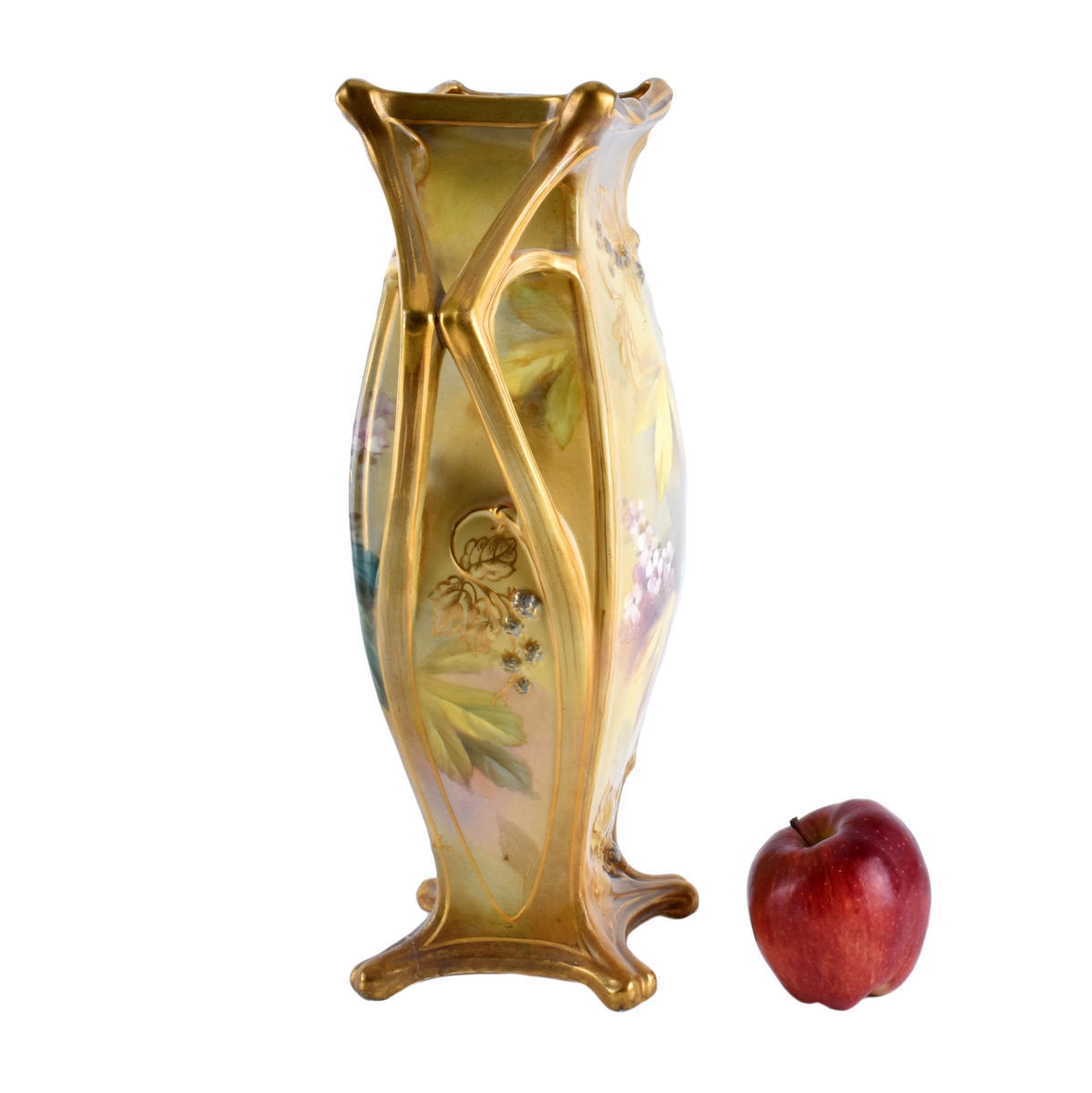 Royal Bonn Gilded Porcelain Vase