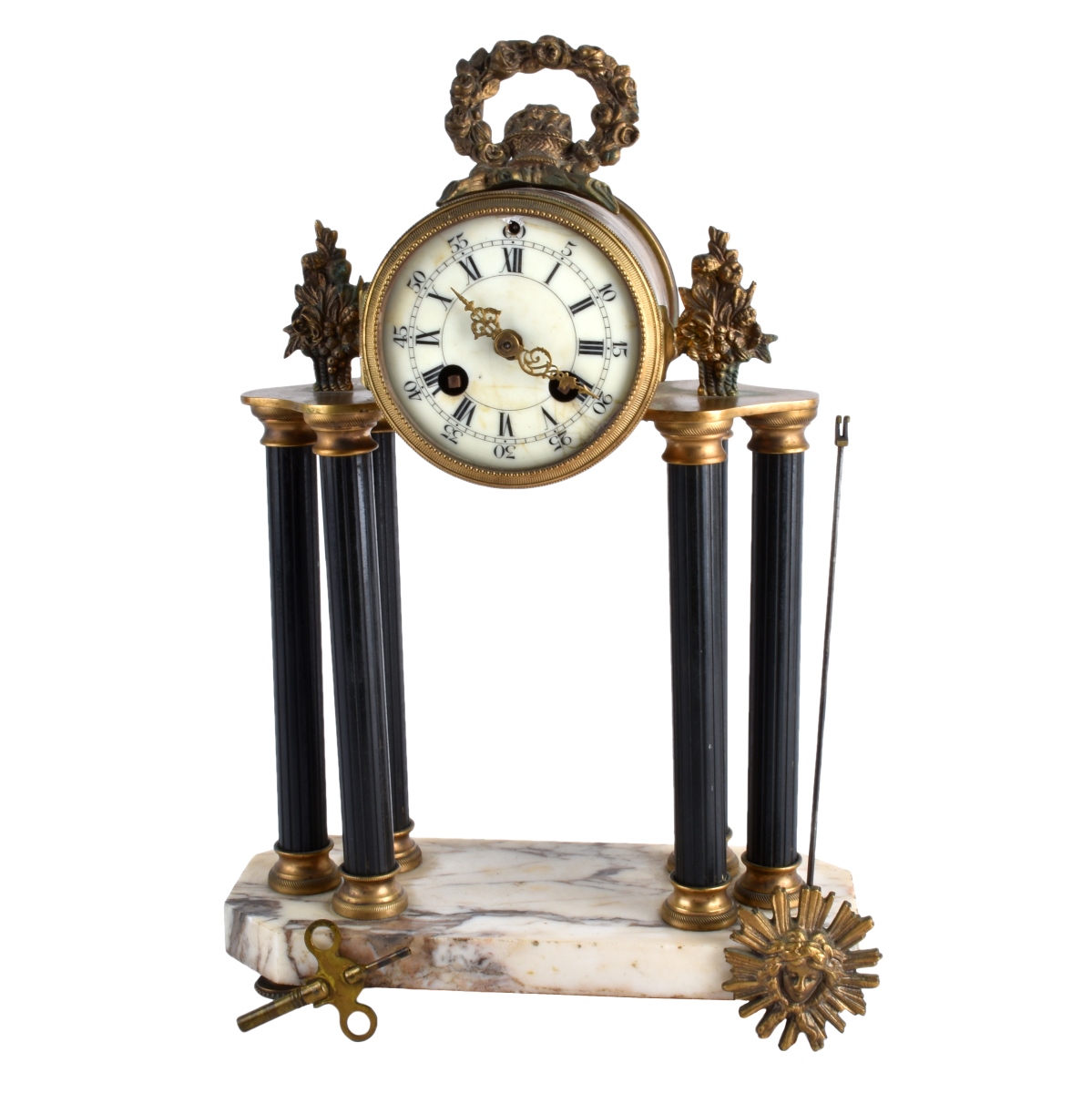 Japy Freres French Mantle Clock