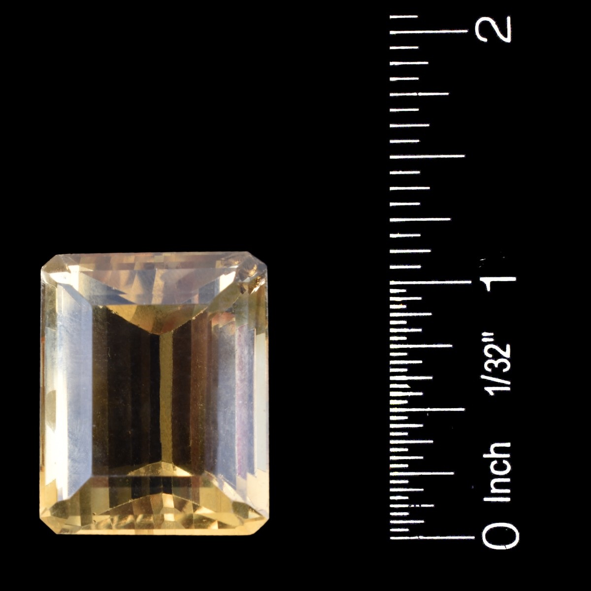 65.0ct Emerald Cut Citrine