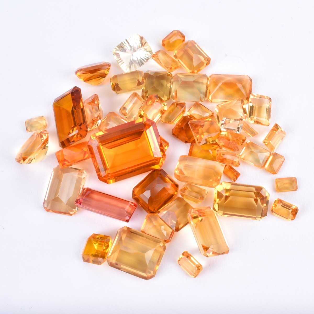 Collection of Loose Citrine