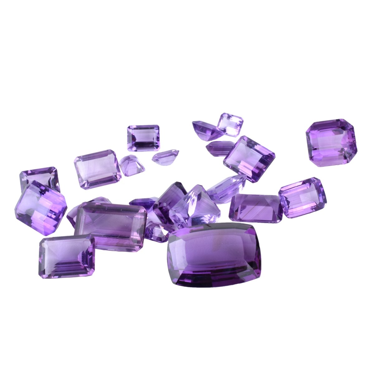 Collection of Loose Amethyst