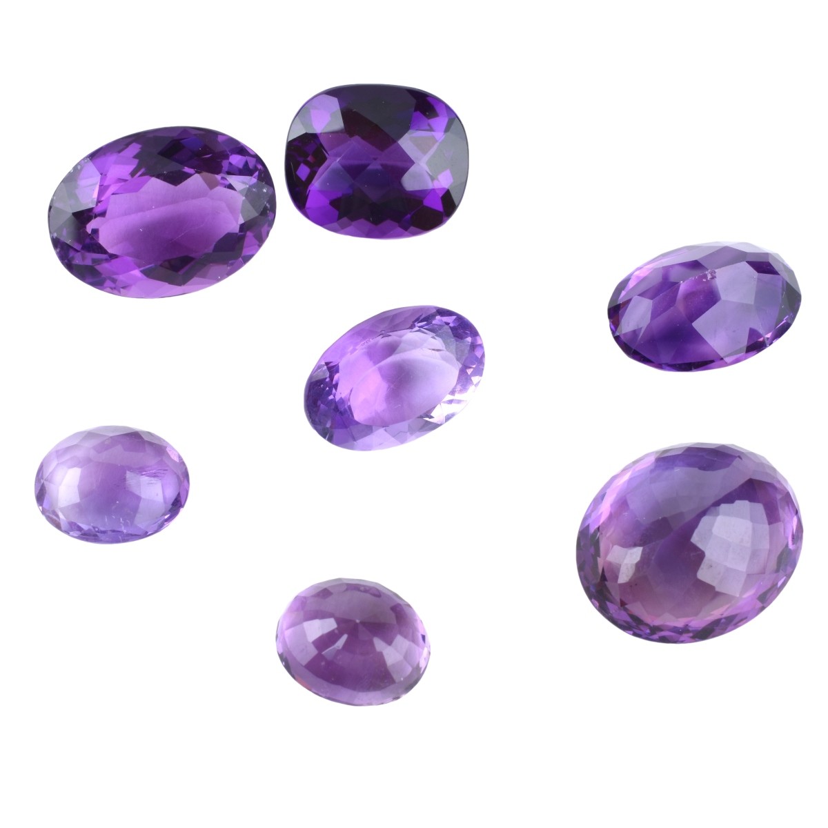 Collection of Loose Amethyst