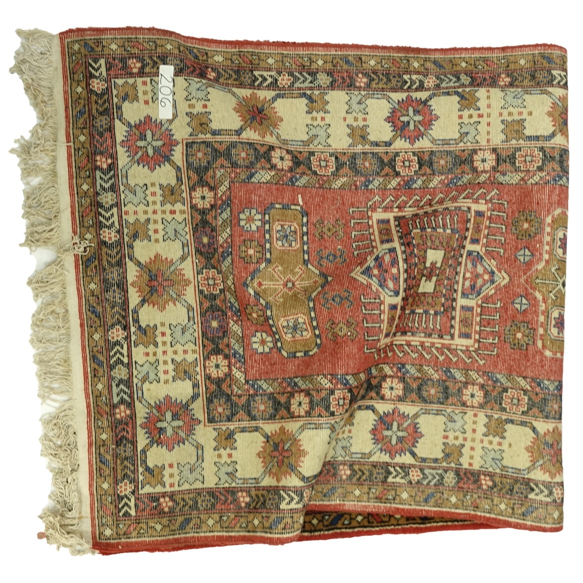 Semi Antique Persian Style Wool Rug