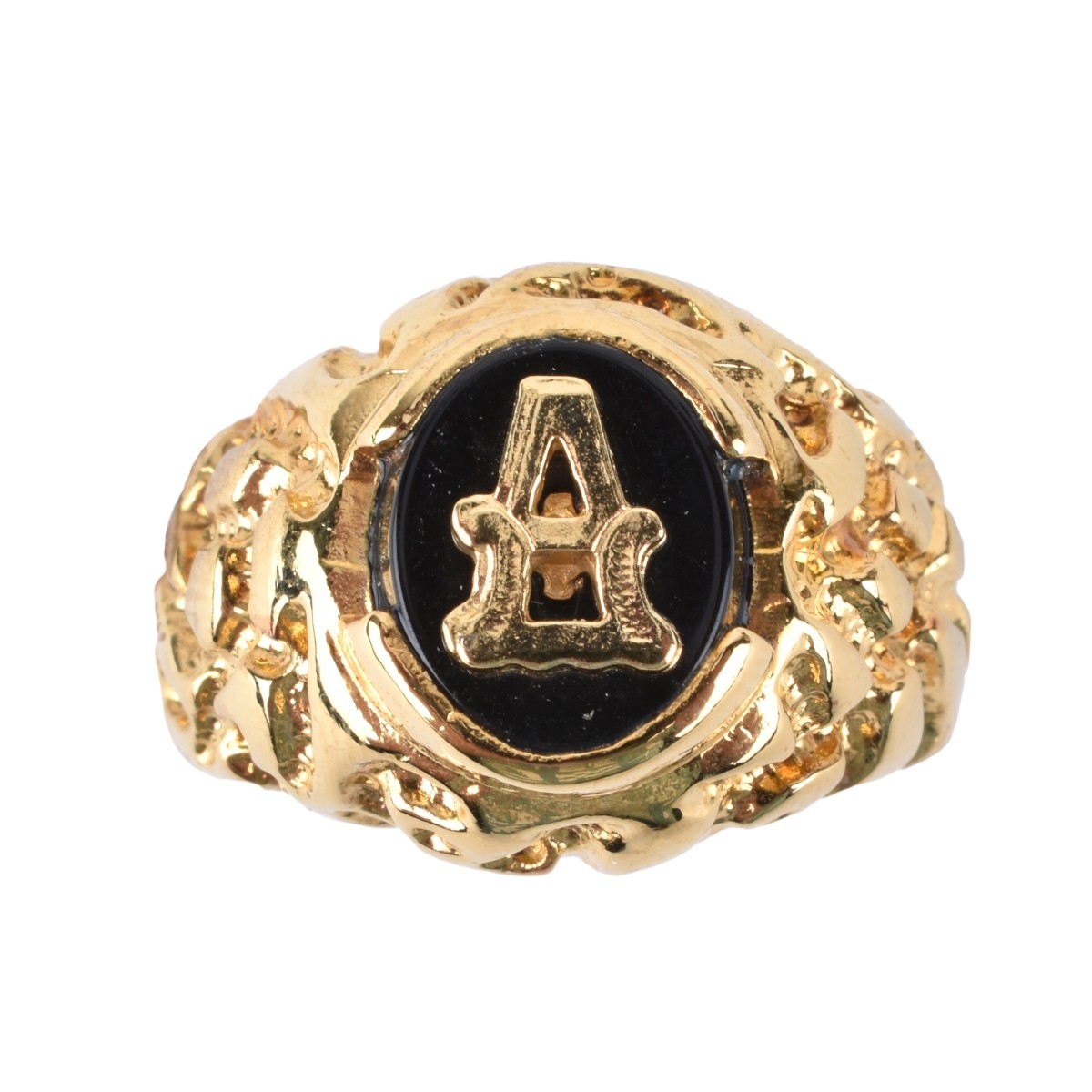 Vintage 14K Man's Masonic Ring