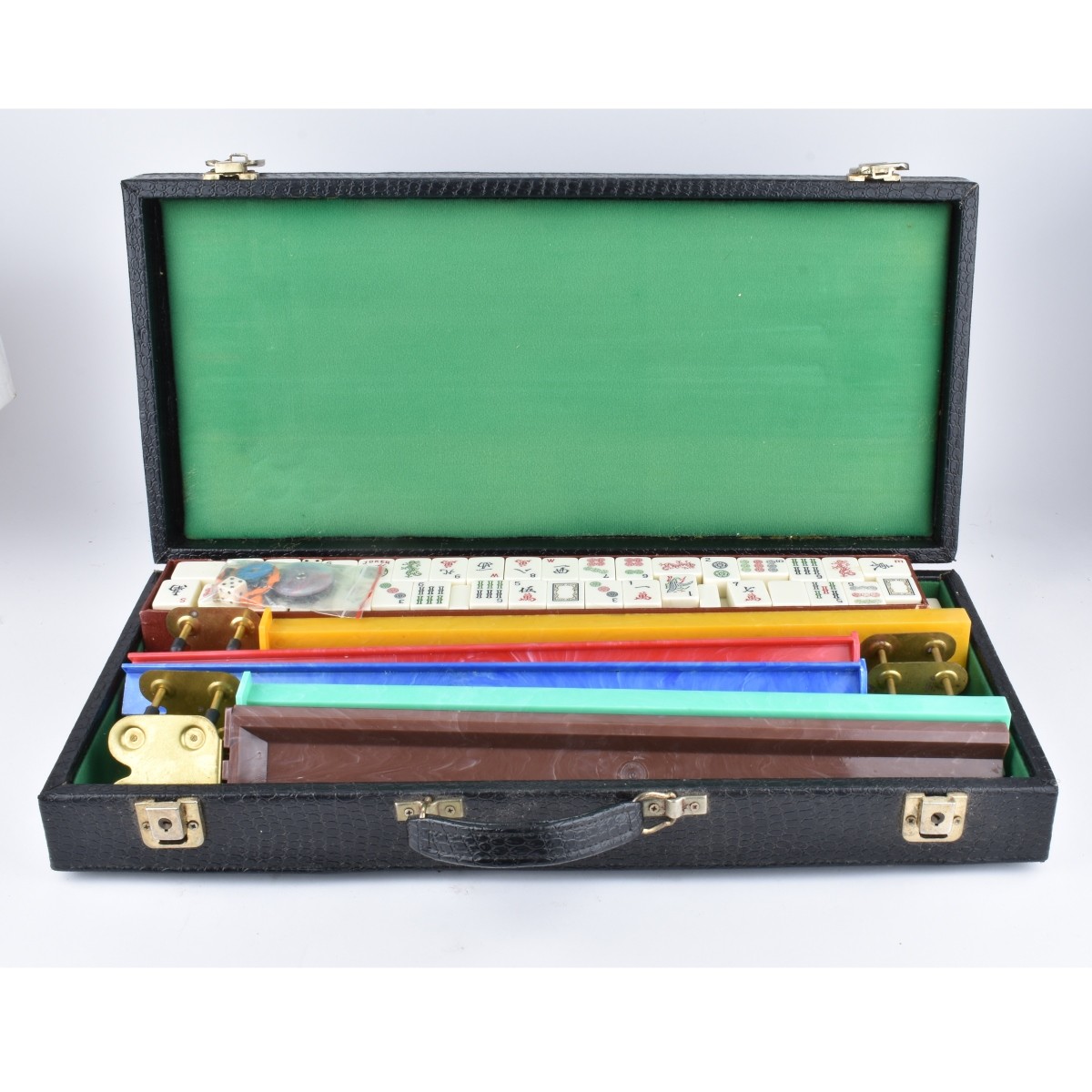 Vintage Mahjong Set in Hard Case