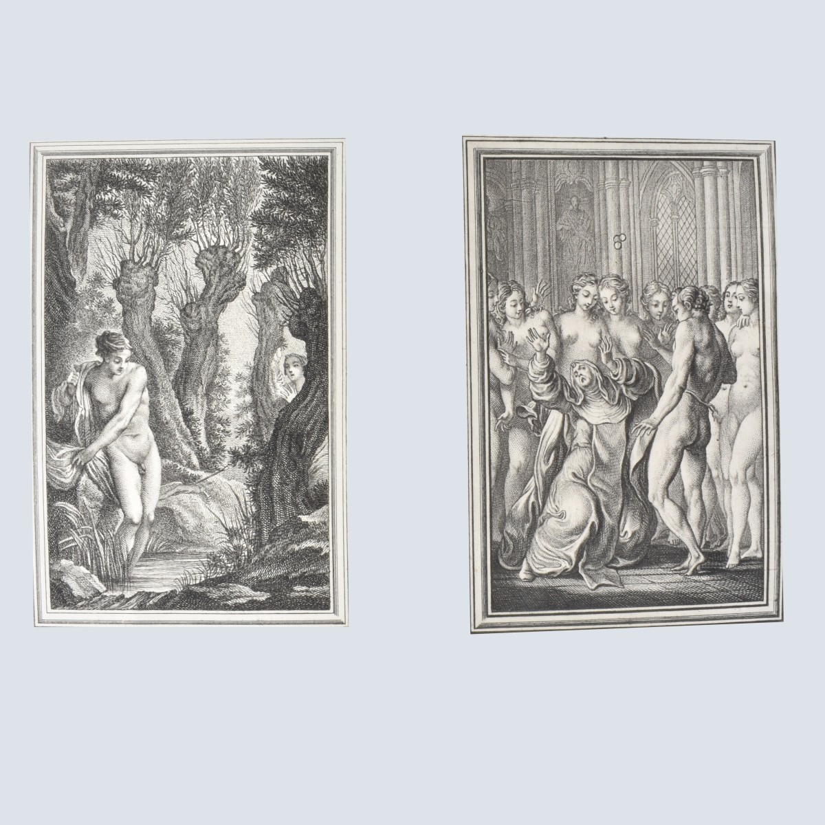 Eleven Erotic Engravings