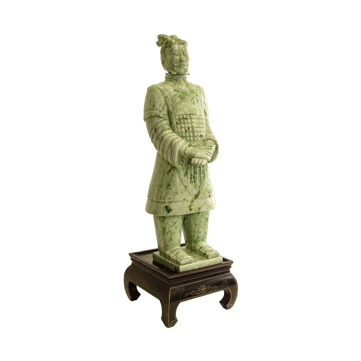 Large and Heavy Chinese Carved Jade Figure of A Ma