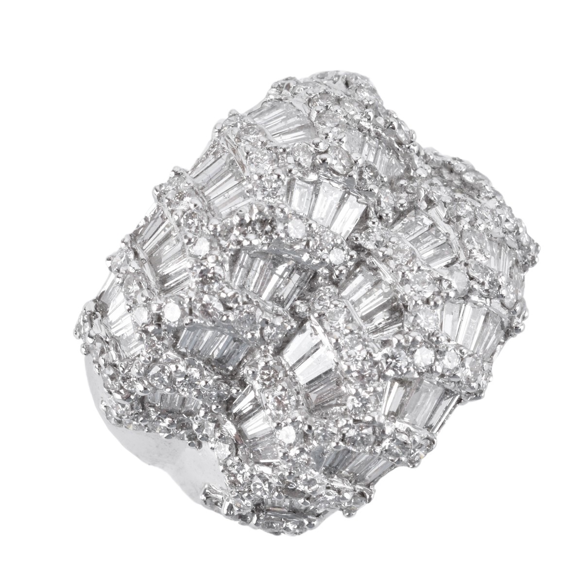 3.15ct TW Diamond and 18K Ring