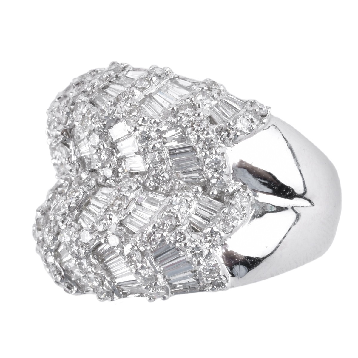 3.15ct TW Diamond and 18K Ring