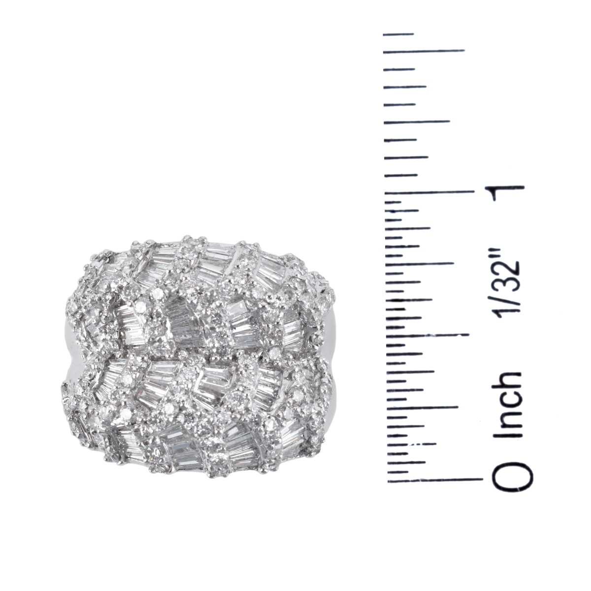 3.15ct TW Diamond and 18K Ring