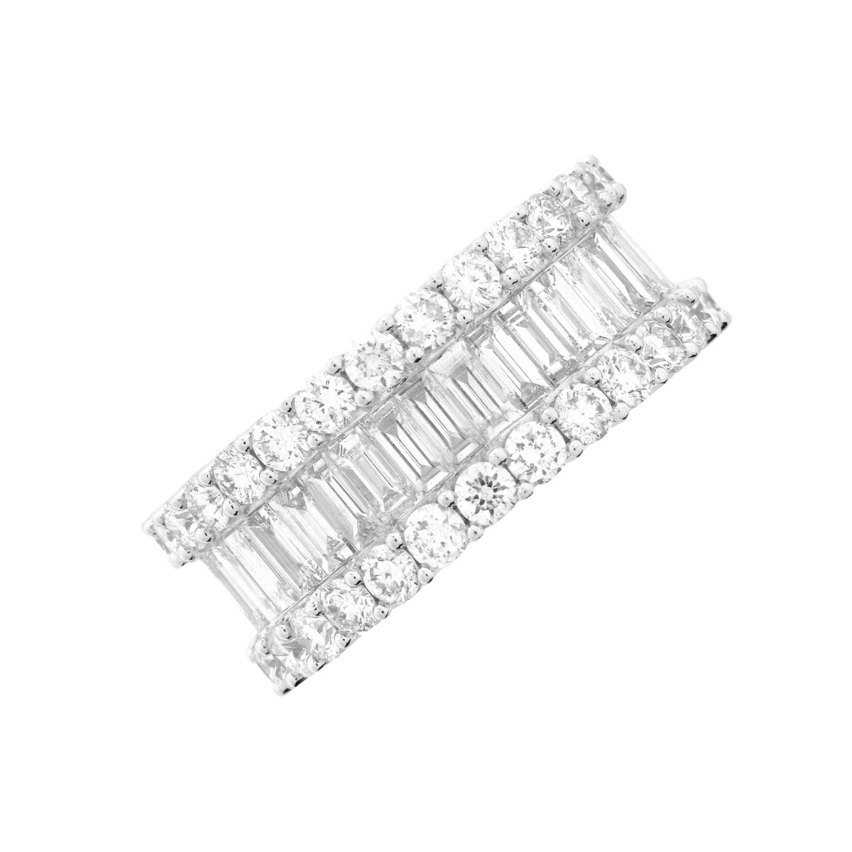 6.08ct TW Diamond and 18K Eternity Band