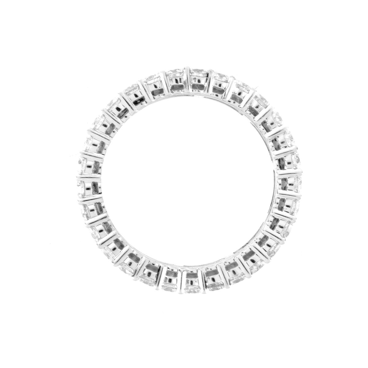 6.08ct TW Diamond and 18K Eternity Band