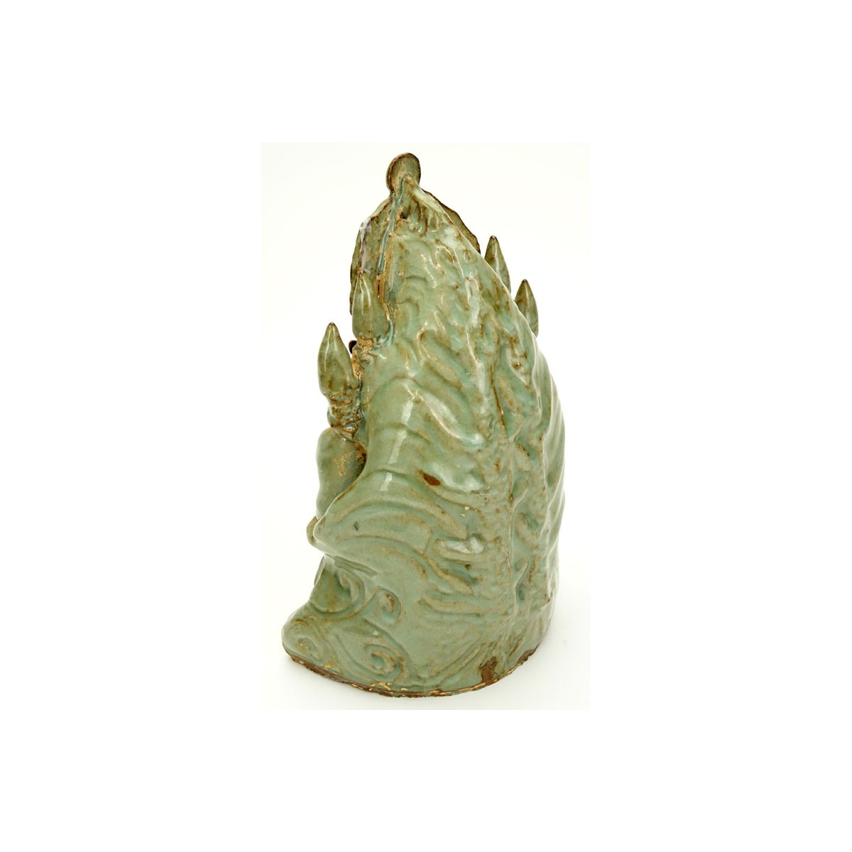 SE Asian Celadon Glazed Pottery Grotto Group