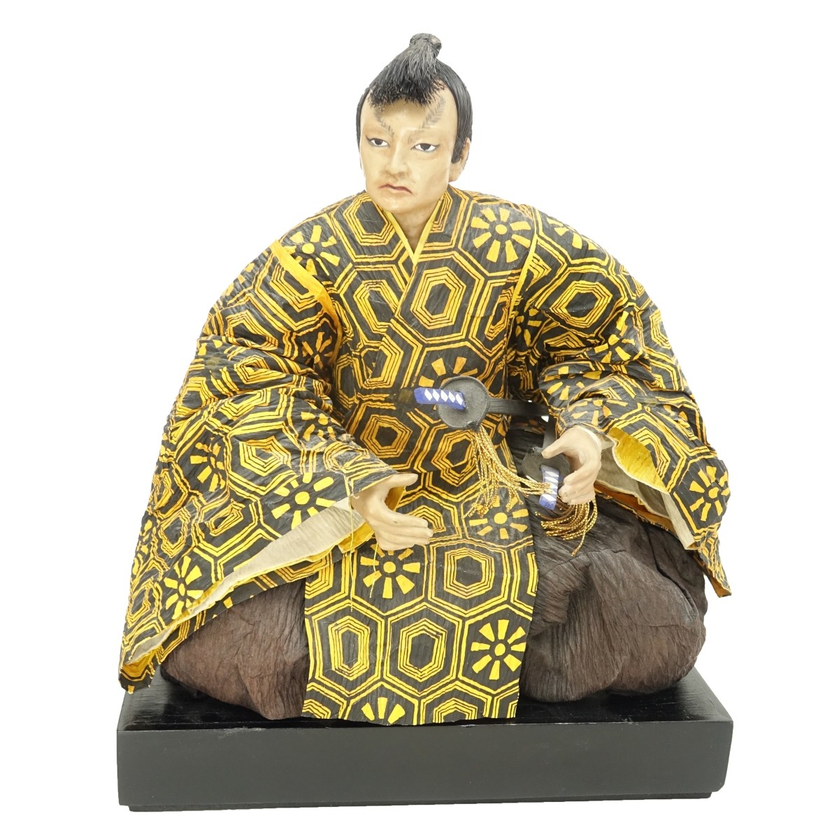 Modern Japanese Papier Mache Samurai