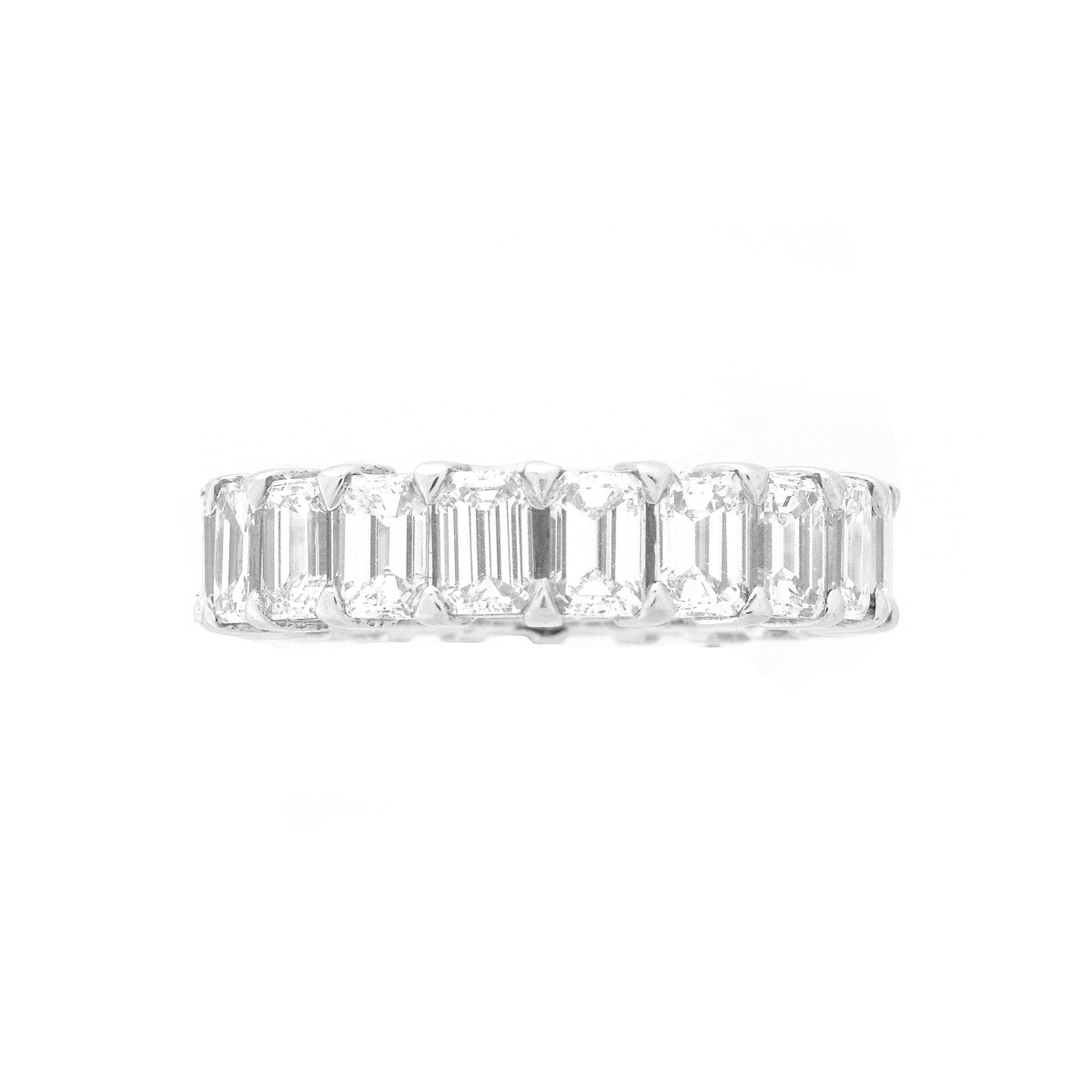 6.0ct TW Diamond and Platinum Eternity Band