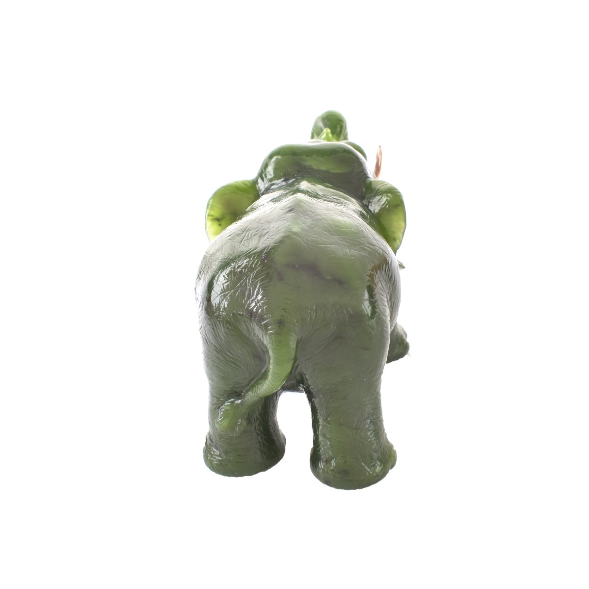 Russian Faberge Jade Elephant