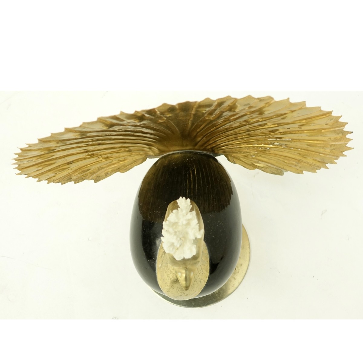 Antonio Pavia Ostrich Egg Bird Sculpture