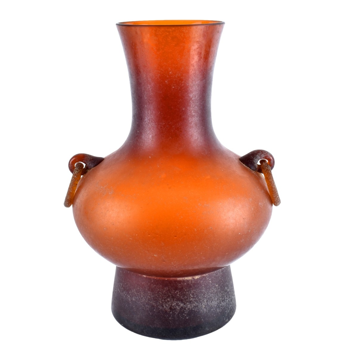 Seguso Vetri d'Arte "a Scavo" Vase