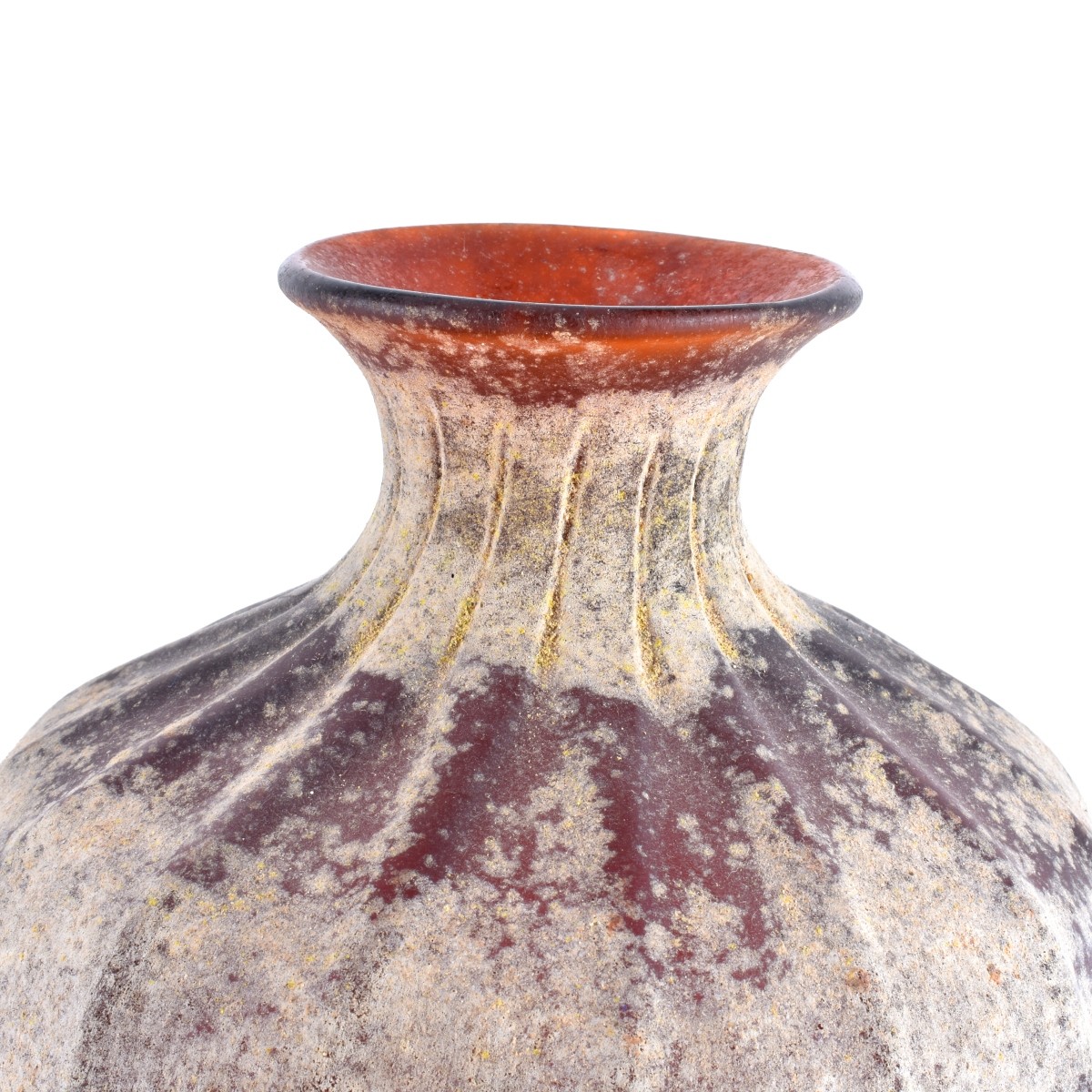 Seguso Vetri d'Arte "a Scavo" Vase