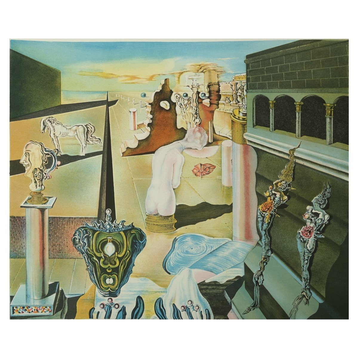 Salvador Dali (1904 - 1989) Lithograph