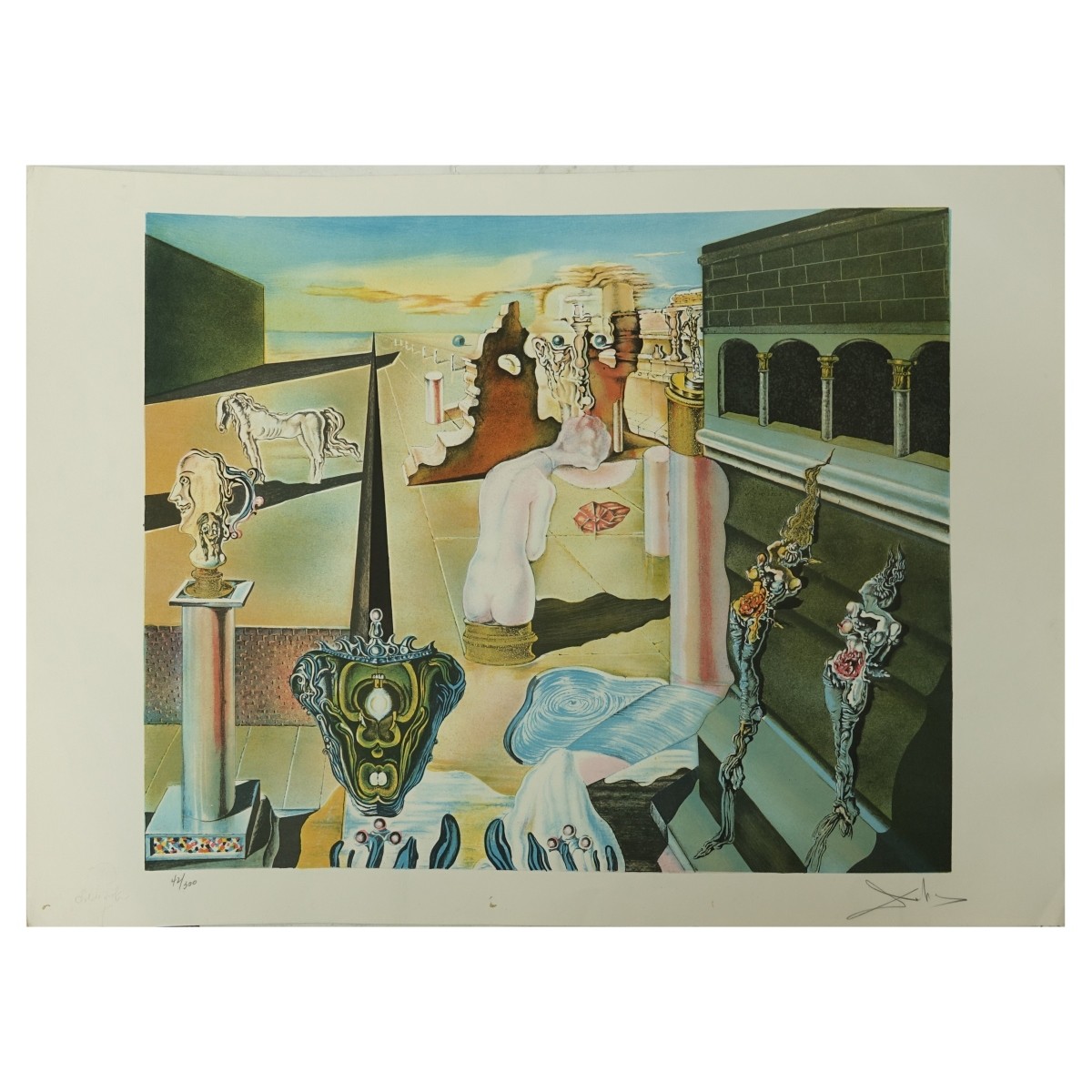 Salvador Dali (1904 - 1989) Lithograph